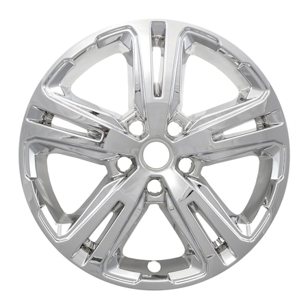 Coast2Coast 17", 5 Double Spoke, Chrome Plated, Plastic, Set Of 4, Not Compatible With Steel Wheels IWCIMP417X
